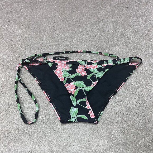 Adore Me Swimsuit Bottoms Women’s Multicolored Floral Size Large NWT - Picture 1 of 11